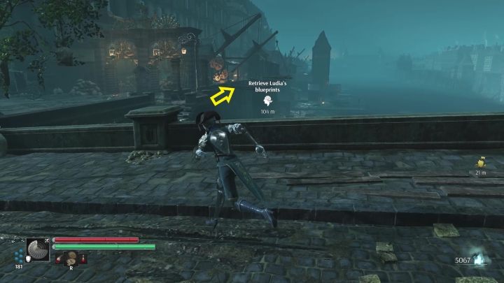 After crossing the bridge, turn right - Nicolas Flamels final journey - walkthrough - Side missions - Steelrising Guide, Walkthrough