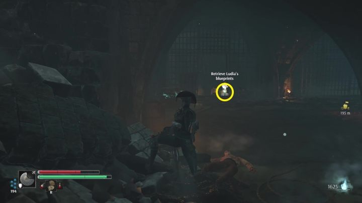 The schematics you need are on the right side of the room - by the body - Nicolas Flamels final journey - walkthrough - Side missions - Steelrising Guide, Walkthrough