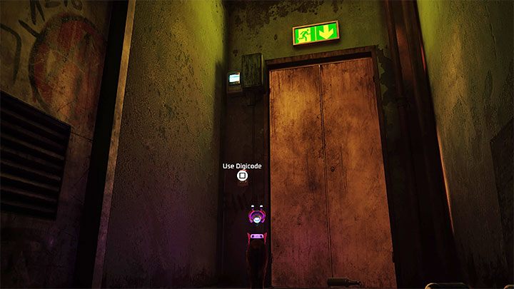 Entering the code is required to unlock the exit from the apartment where the B-12 drone joined you - Stray: Codes and combinations for locks - list - Puzzles - Stray Guide, Walkthrough