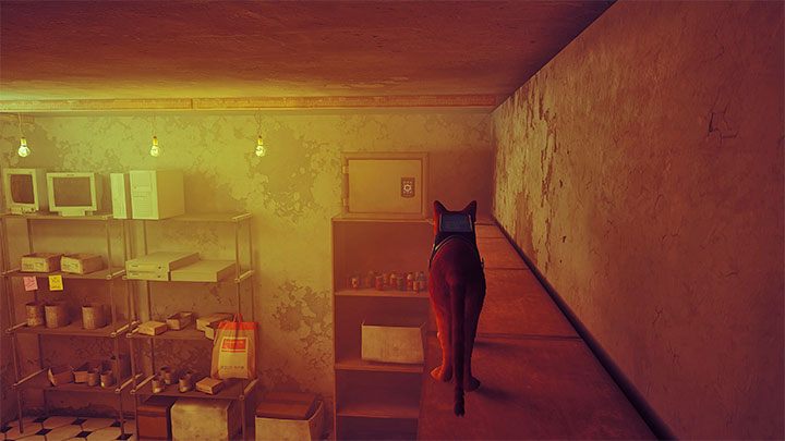 Opening the code is required to obtain the Cat Badge - this is one of the collectibles - Stray: Codes and combinations for locks - list - Puzzles - Stray Guide, Walkthrough