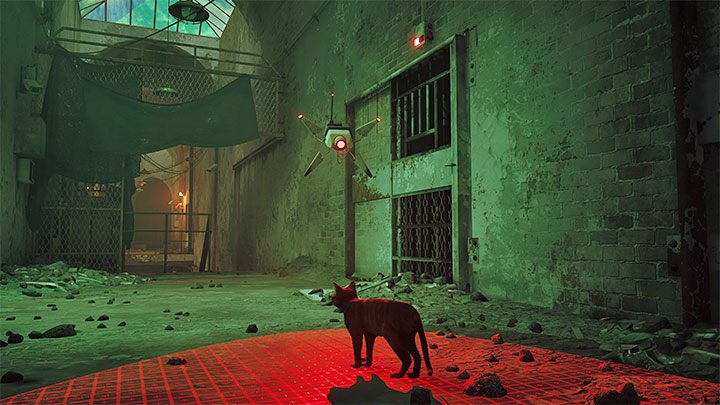 Später im Spiel müssen Sie sich auch Sentinels stellen, i – Stray: Tod – stirbt die Katze?  - FAQ – Stray Guide, Komplettlösung