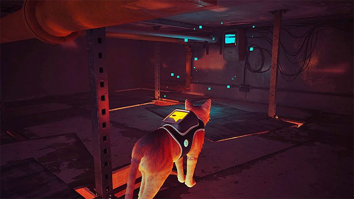 You will find yourself in the area above the ceiling, where the memory is hidden - Stray: Midtown - All Memories - Memories B-12 - Stray Guide, Walkthrough