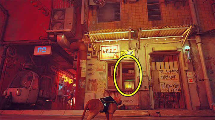 Menu location: row 3, position 7 - Stray: Midtown - All Memories - Memories B-12 - Stray Guide, Walkthrough