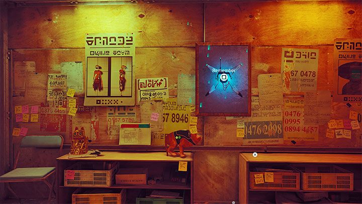 You can now go inside and scan the memory - Stray: Midtown - All Memories - Memories B-12 - Stray Guide, Walkthrough
