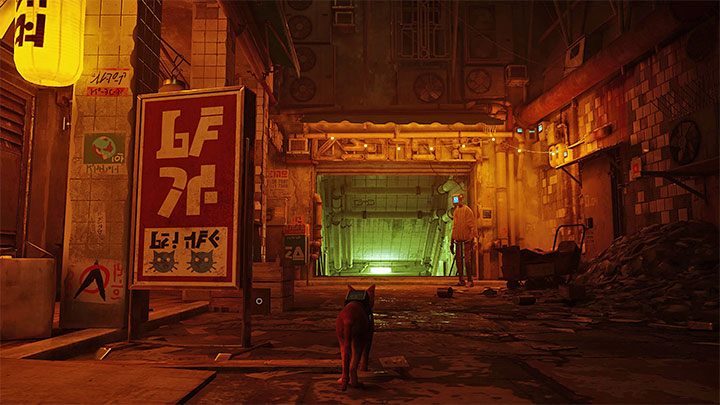 You have to continue protecting Doc until you get rid of all the zurks (luckily the robot has no health bar) - Stray: Dead End, Chapter 7 - walkthrough - Walkthrough - Stray Guide, Walkthrough