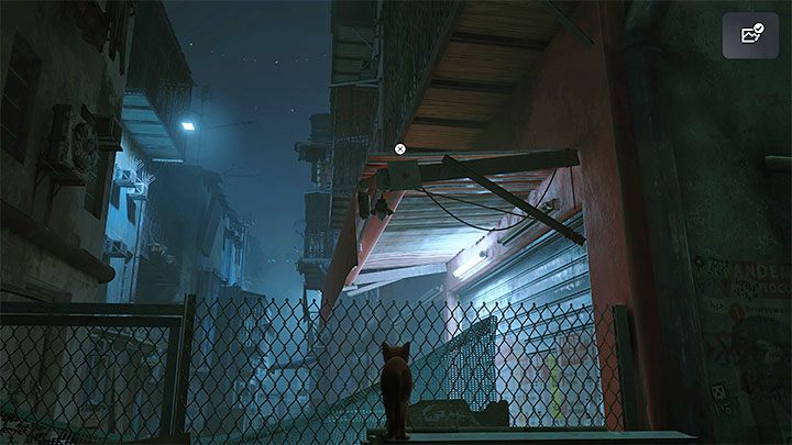 The chapter will start after you leave the sewers - Stray: Dead City, Chapter 2 - walkthrough - Walkthrough - Stray Guide, Walkthrough