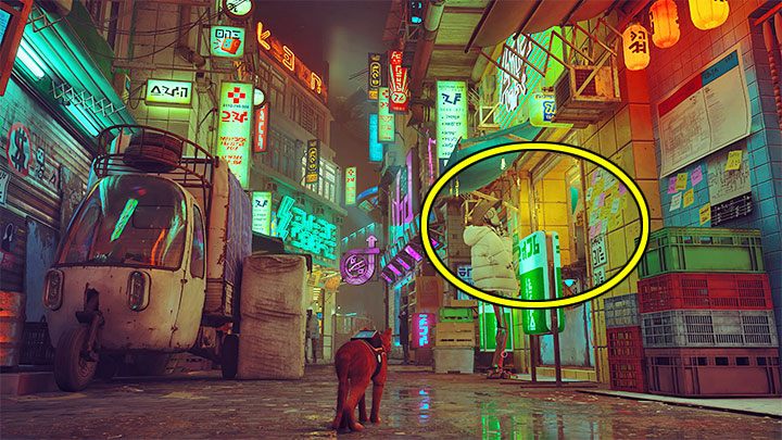 Collectible description: This badge is stored in a safe in one of the shops in Midtown - Stray: Badges - list of all - Secrets and Collectibles - Stray Guide, Walkthrough