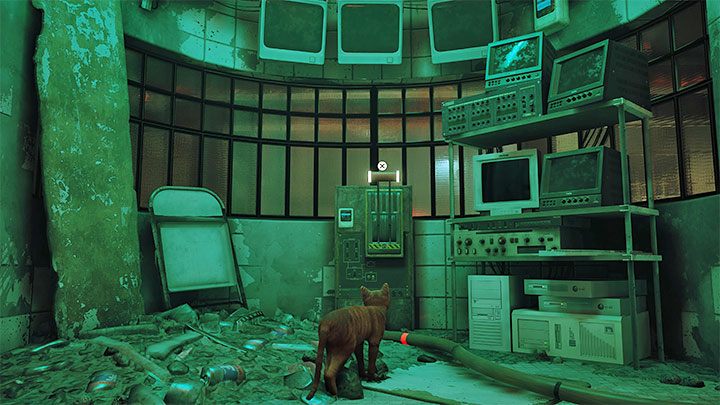 In the next area, you'll need to get past a Sentinel again - Stray: Jail, Chapter 11 - walkthrough - Walkthrough - Stray Guide, Walkthrough