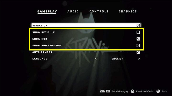 In Stray , the default user interface is already very minimal - Stray: HUD - can user interface be disabled? - FAQ - Stray Guide, Walkthrough
