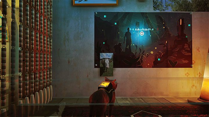 Menu location: row 2, position 4 - Stray: The Slums - all memories - Memories B-12 - Stray Guide, Walkthrough