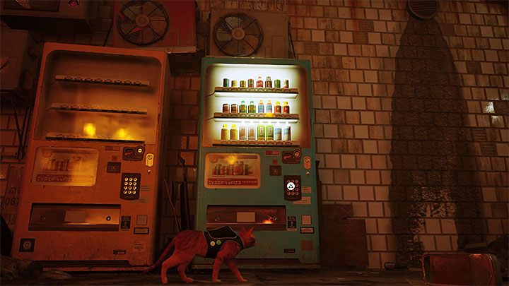 Menu location: row 2, position 2 - Stray: The Slums - all memories - Memories B-12 - Stray Guide, Walkthrough