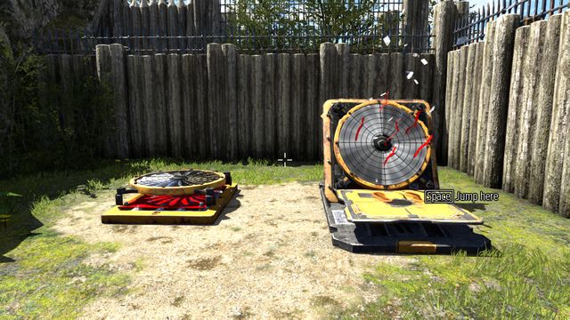 Break one of the fans for the other one to start working - Air Delivery - World 4 - The Talos Principle - Game Guide and Walkthrough