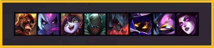 Squad: Pyke, Kennen, Lulu, Veigar, Morgana, Evelynn, Aatrox, Brand - Best strategies and heroes compositions in Teamfight Tactics - Basics - Teamfight Tactics Guide