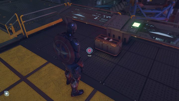 Go to the console on the left and open the equipment chest - Marvels Avengers: By Force of Mind, walkthrough - Gold Coast - Marvels Avengers Guide