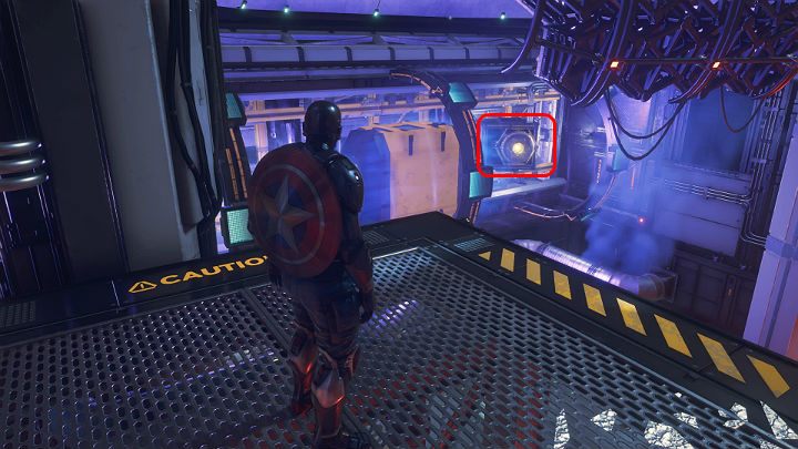 You reach another big gap that you wont be able to jump over normally - Marvels Avengers: By Force of Mind, walkthrough - Gold Coast - Marvels Avengers Guide