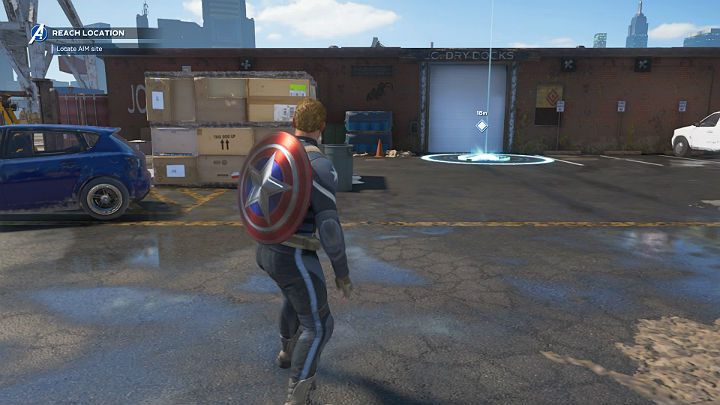 After the fight is over, run across the bridge to the main mission marker - you will reach the Inhumans hideout - Marvels Avengers: Mayhem over Manhattan, walkthrough - Eastern seaboard - Marvels Avengers Guide