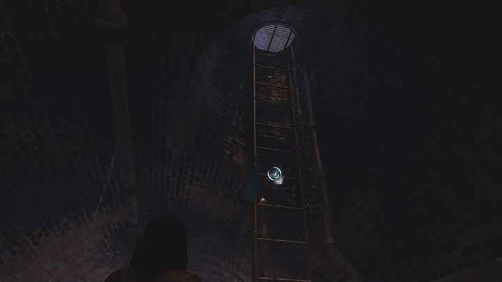 Once the road further will be obscured by metal bars, turn left and climb the ladder to get out of the sewers and reach the surface - Marvels Avengers: New normal, walkthrough - Eastern seaboard - Marvels Avengers Guide