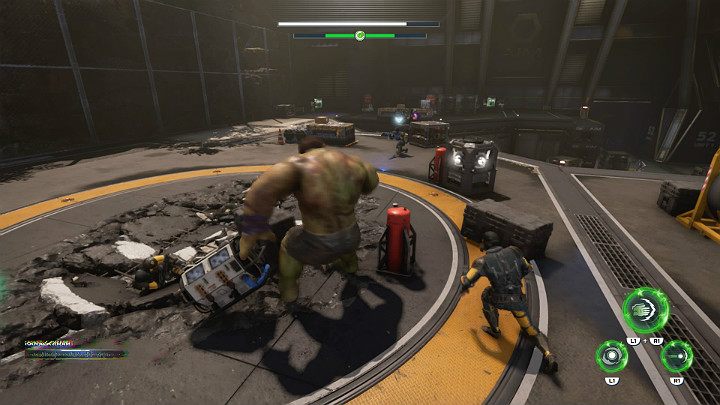 Before entering the AIM complex, a welcome committee consisting of a dozen minor opponents will be awaiting you, as well as a few enemies with shields and soldiers armed with ranged weapons - Marvels Avengers: To find Olympia, walkthrough - Pacific Northwest - Marvels Avengers Guide