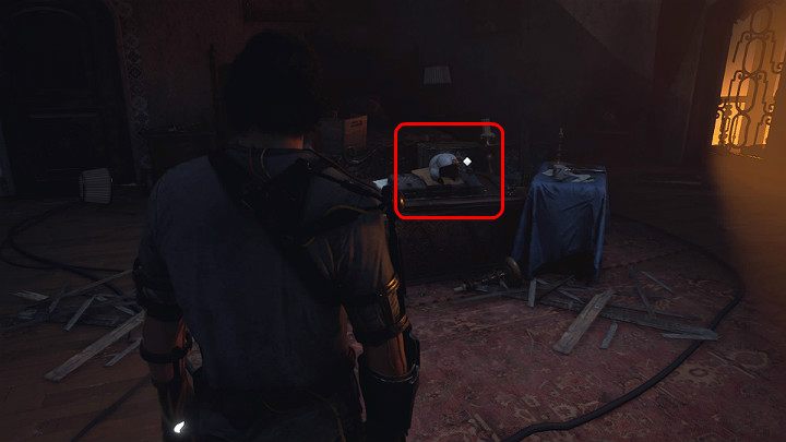 The helmet can be found in a ruined bedroom - Marvels Avengers: House Call, walkthrough - Utah Badlands - Marvels Avengers Guide