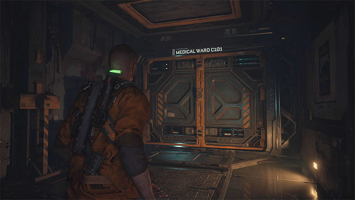 Be careful, as one of the monsters is playing dead - attack it from a distance or press the button in quick succession when wrestling - Callisto Protocol: Aftermath - Walkthrough - The Callisto Protocol Guide