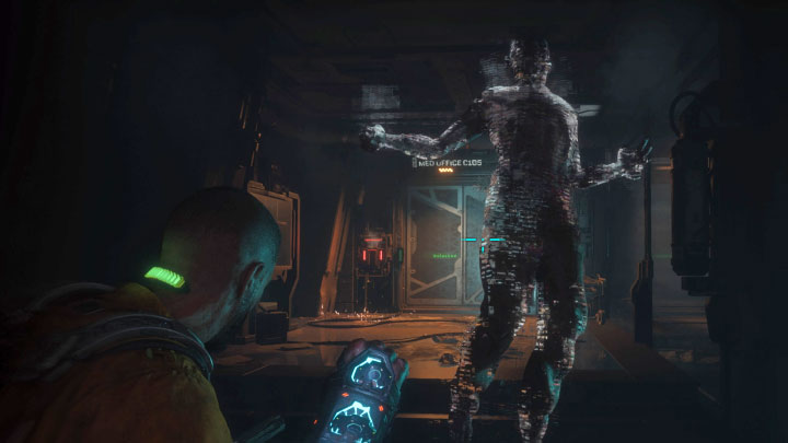 Take the Gate Fuse from the fusebox on the left - Callisto Protocol: Aftermath - Walkthrough - The Callisto Protocol Guide