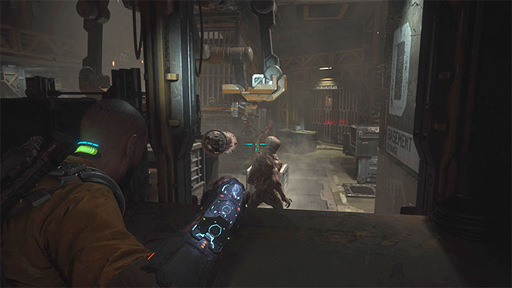 There is a locked pathway (D3 Basement) here that requires a Gate Fuse - remember it as you'll be back here - Callisto Protocol: Aftermath - Walkthrough - The Callisto Protocol Guide