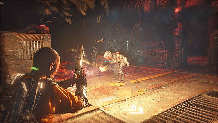 After the GRP's energy is depleted, finish up with firearms - Callisto Protocol: Aftermath - Walkthrough - The Callisto Protocol Guide