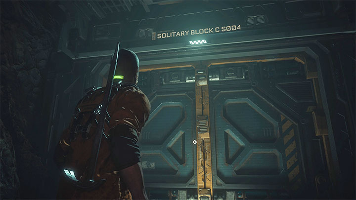Follow the path laid out by corridors and slide the door open - Callisto Protocol: Outbreak - Walkthrough - The Callisto Protocol Guide