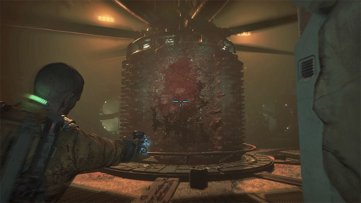 You will approach a group of enemies and running machines - Callisto Protocol: Habitat - Walkthrough - The Callisto Protocol Guide