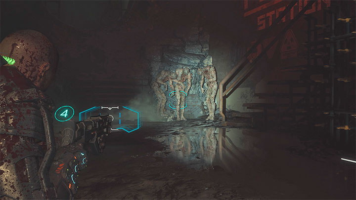You can either stay on the main path or make a detour into a side tunnel - there is a collectible at the end of it - Callisto Protocol: Below - Walkthrough - The Callisto Protocol Guide