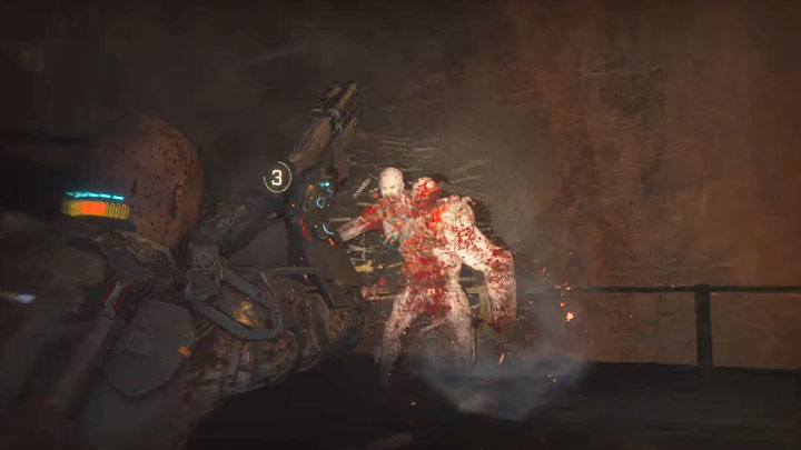 Use the most powerful firearm to attack the boss - Callisto Protocol: Below - Walkthrough - The Callisto Protocol Guide
