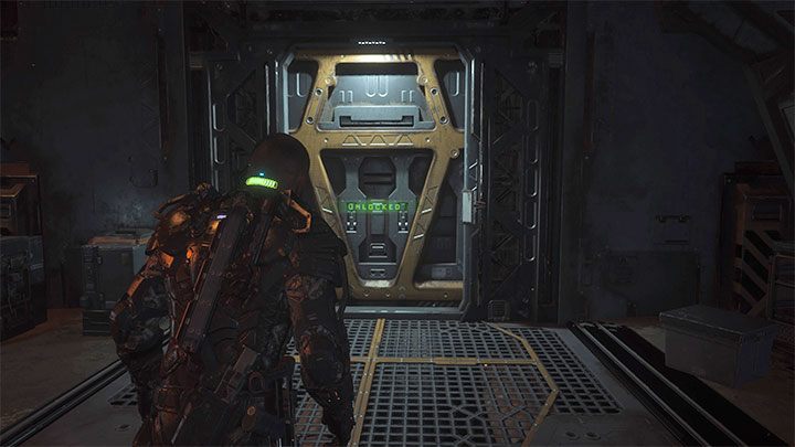 Follow the linear route and reach the interactive panel - Callisto Protocol: Colony - Walkthrough - The Callisto Protocol Guide