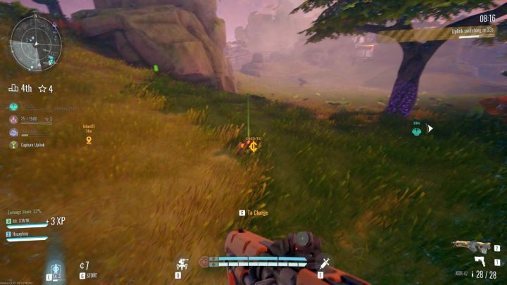 Credits are earned in different ways, mostly by defeating hostile fauna. - The Cycle Guide