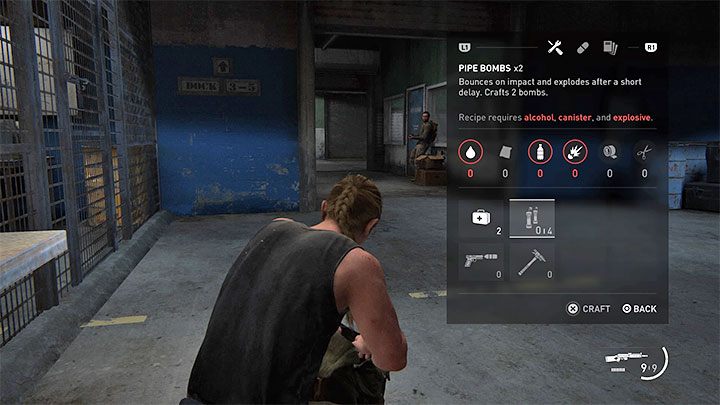 Who can craft them - The Last of Us 2: Crafting - list of items - Character development and equipment upgrades - The Last of Us 2 Guide