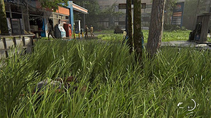 Starting from Seattle you can come across grassy areas, full of tall grass and bushes - The Last of Us 2: Best starting tips - Basics - The Last of Us 2 Guide