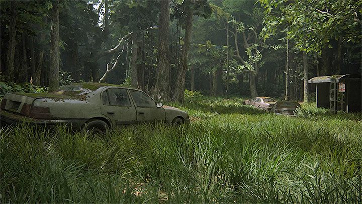 Its a trading card and you can get it at the very beginning of the stage - The Last of Us 2: The Gate - collectibles, artefacts, coins - Seattle Day 1 - Ellie - The Last of Us 2 Guide