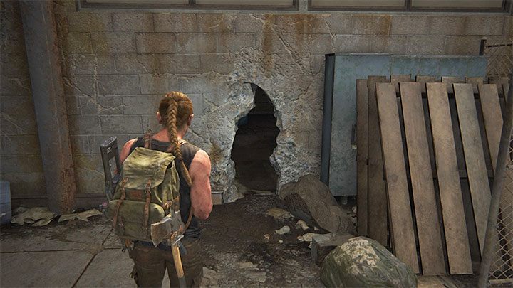 Get out of the barracks where you got the above 2 secrets and head straight - The Last of Us 2: On Foot - collectibles, artefacts, coins - Seattle Day 1 - Abby - The Last of Us 2 Guide