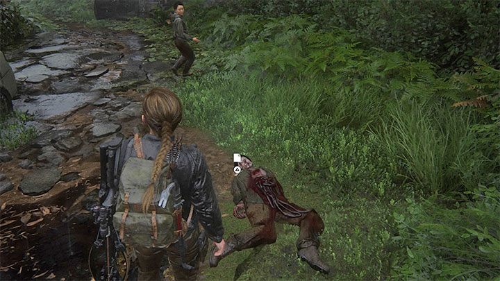 Theres a corpse of WLF scout on the ground - The Last of Us 2: The Island - collectibles, artefacts, coins - Seattle Day 3 - Abby - The Last of Us 2 Guide