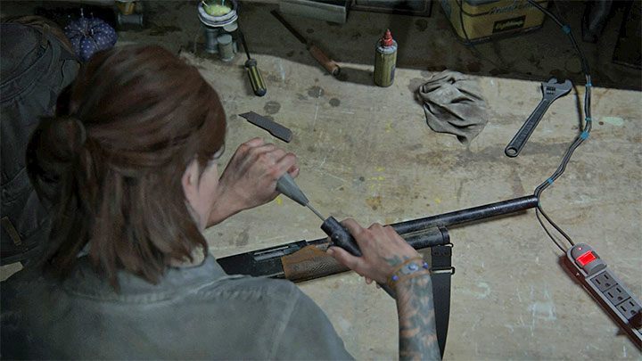 Improving firearms in The Last of Us 2 can be a pretty interesting visual treat - The Last of Us 2: Easter-eggs on Ellie stages - Easter-eggs and curiosities and - The Last of Us 2 Guide