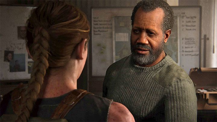 Isaac ist ein älterer Mann und der Anführer der WLF, deren Hauptquartier sich in Seattle befindet – The Last of Us 2: Andere Charaktere – Wichtige Charaktere – The Last of Us 2 Guide