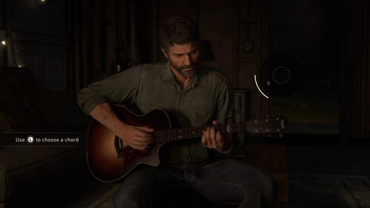 Während der Szene mit Ellie bringen Sie dem Mädchen bei, Gitarre zu spielen – The Last of Us 2: Prolog, Waking Up, Jackson-Komplettlösung – Jackson – The Last of Us 2 Guide