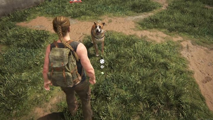 Hier gibt es einige interaktive Szenen, in denen Sie beispielsweise mit einem Hund spielen können – The Last of Us 2: The Stadium, Seattle Day 1 Abby Walkthrough – Seattle Day 1 – Abby – The Last of Us 2 Guide