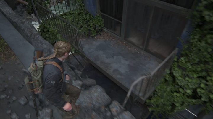 Once you reach the roof, jump on the destroyed bridge - The Last of Us 2: The Shortcut, Seattle Day 2 Abby walkthrough - Seattle Day 2 - Abby - The Last of Us 2 Guide