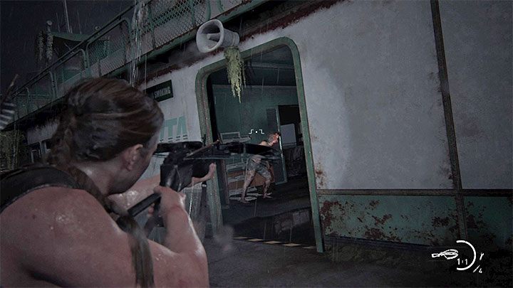 Die zweite Möglichkeit besteht darin, Waffen zu verwenden, die keinen übermäßigen Lärm erzeugen – The Last of Us 2: Kampf- und Stealth-Anleitung – Grundlagen – The Last of Us 2-Anleitung