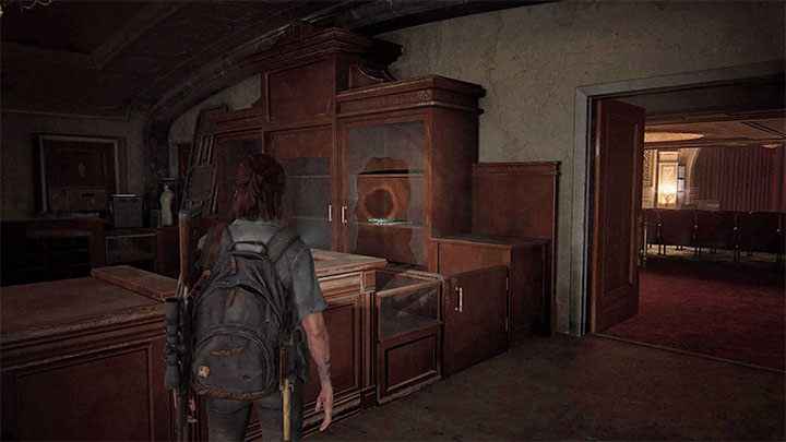 Its a collectors trading card - a collectible - The Last of Us 2: The Theatre - collectibles, artefacts, coins - Seattle Day 1 - Ellie - The Last of Us 2 Guide
