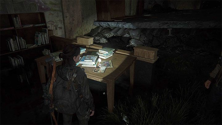 Its an artifact, and its found in the same bookstore building where you made your diary entry - The Last of Us 2: Road to the Aquarium - collectibles, artefacts, coins - Seattle, Day 3 - Ellie - The Last of Us 2 Guide