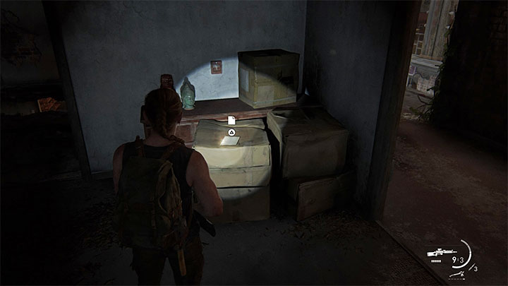 Its an artifact - The Last of Us 2: Hostile Territory - collectibles, artefacts, coins - Seattle Day 1 - Abby - The Last of Us 2 Guide