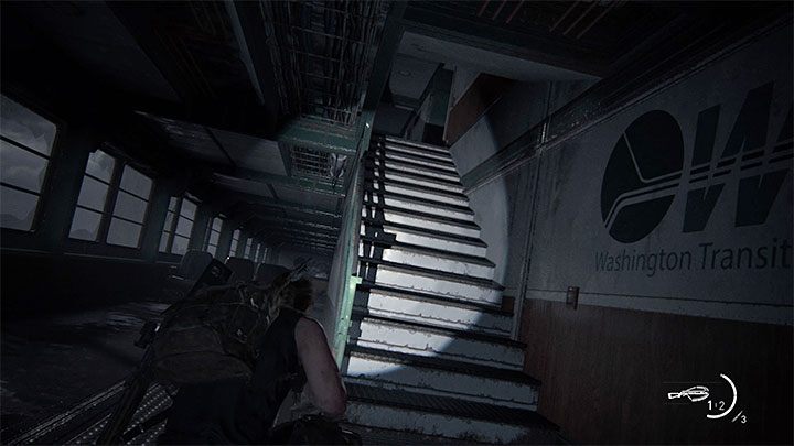 In order to get to this secret, you have to use the stairs leading to the upper deck of the ferry - do this after getting the crossbow - The Last of Us 2: The Coast - collectibles, artefacts, coins - Seattle Day 1 - Abby - The Last of Us 2 Guide