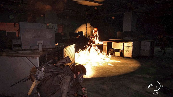 Ellie learns how to make Molotov cocktails in the Patrol stage after she receives this item from Dina - The Last of Us 2: Weapons, gadgets - list - Basics - The Last of Us 2 Guide