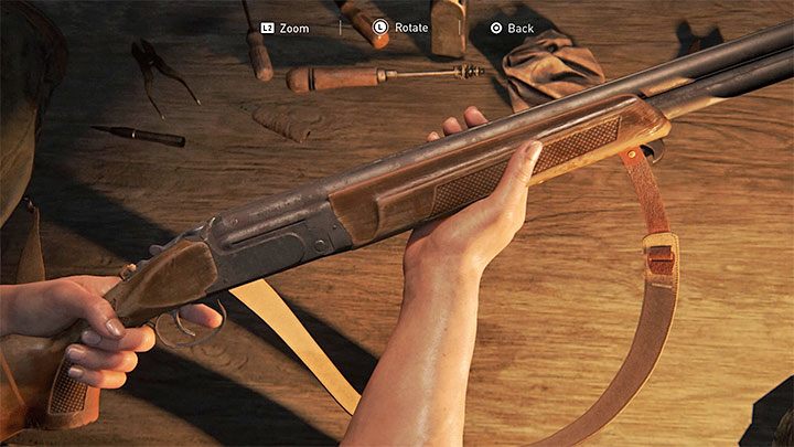 You get the shotgun during the Hostile Territory stage and the way of reaching it is described on the Shotgun - how to get it - The Last of Us 2: Weapons, gadgets - list - Basics - The Last of Us 2 Guide